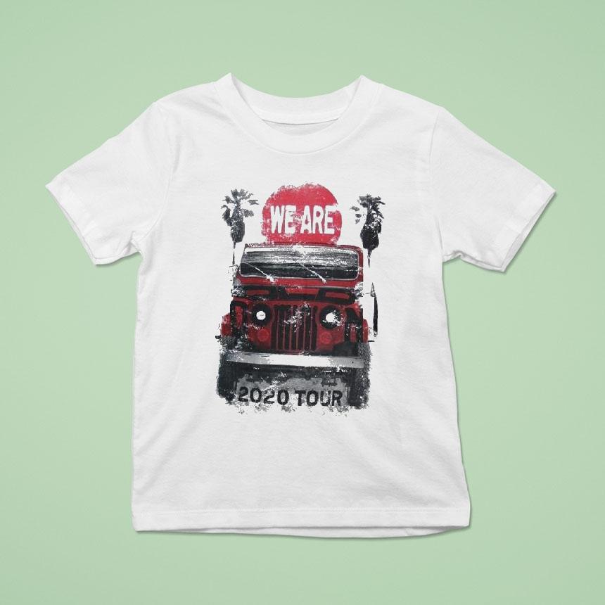 Old Dominion We Are 2020 Tour Beach Jeep Shirt