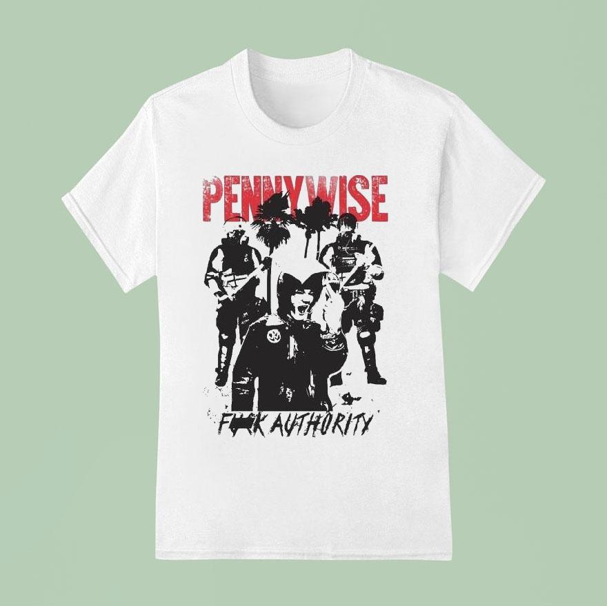 Pennywise Fuck Authority Shirt