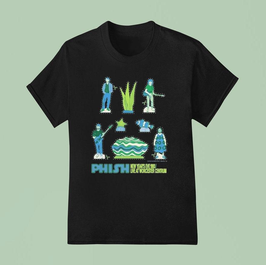 Phish New Year’s Eve 1993 Live At Worcester Centrum Shirt