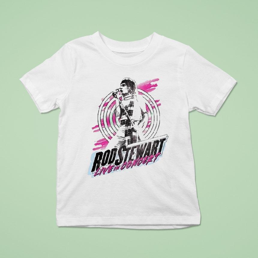 Rod Stewart Live In Concert Shirt