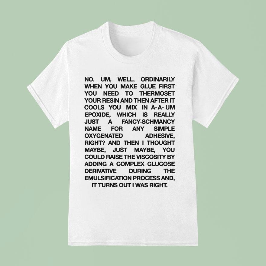 Romy And Michele Invented Post-it’s Recipe Shirt