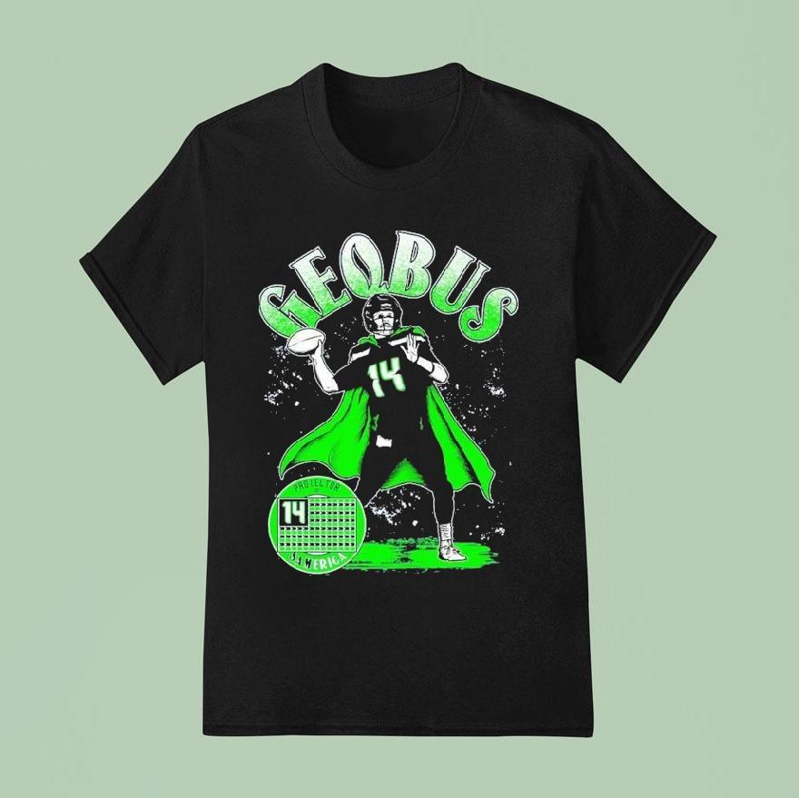 Sam Darnold Geqbus Seattle Seahawks Protector Sam Erica Shirt