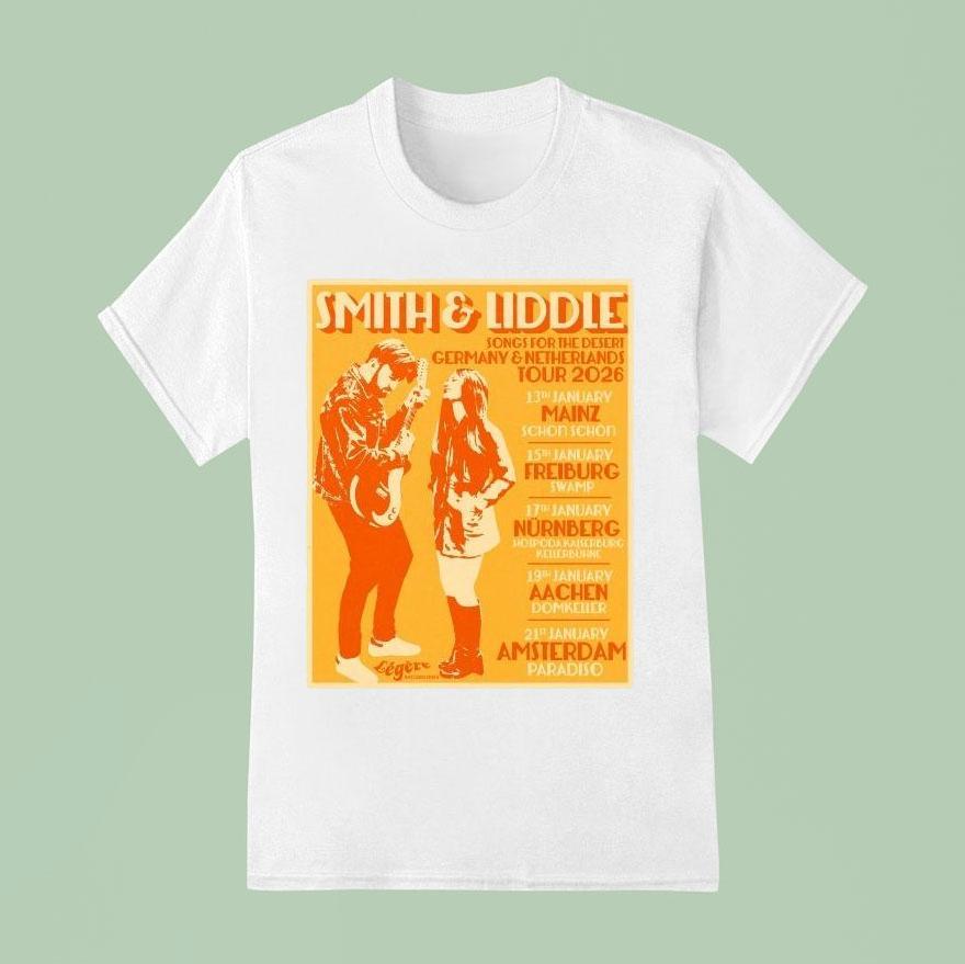 Smith And Liddle 2026 Germany And Netherlands Tour Shirt