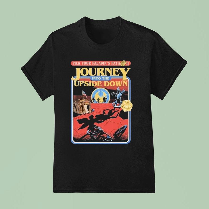 Stranger Things Pick Your Paladin’s Path 11 Journey To The Upside Down Shirt
