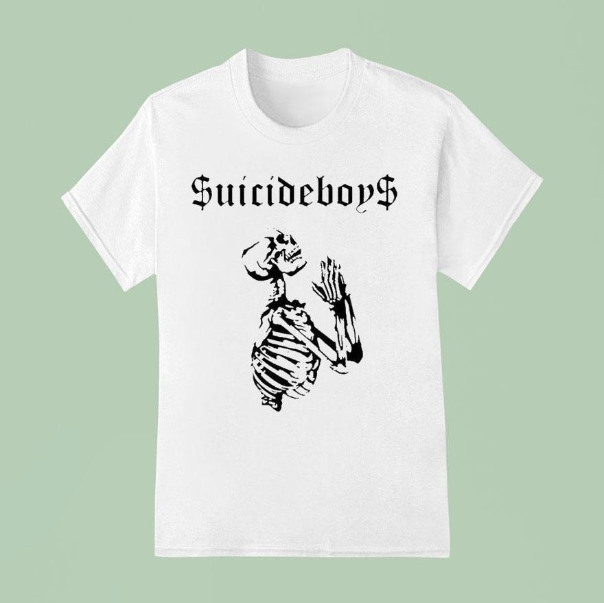 Suicideboys Praying Skeleton Shirt