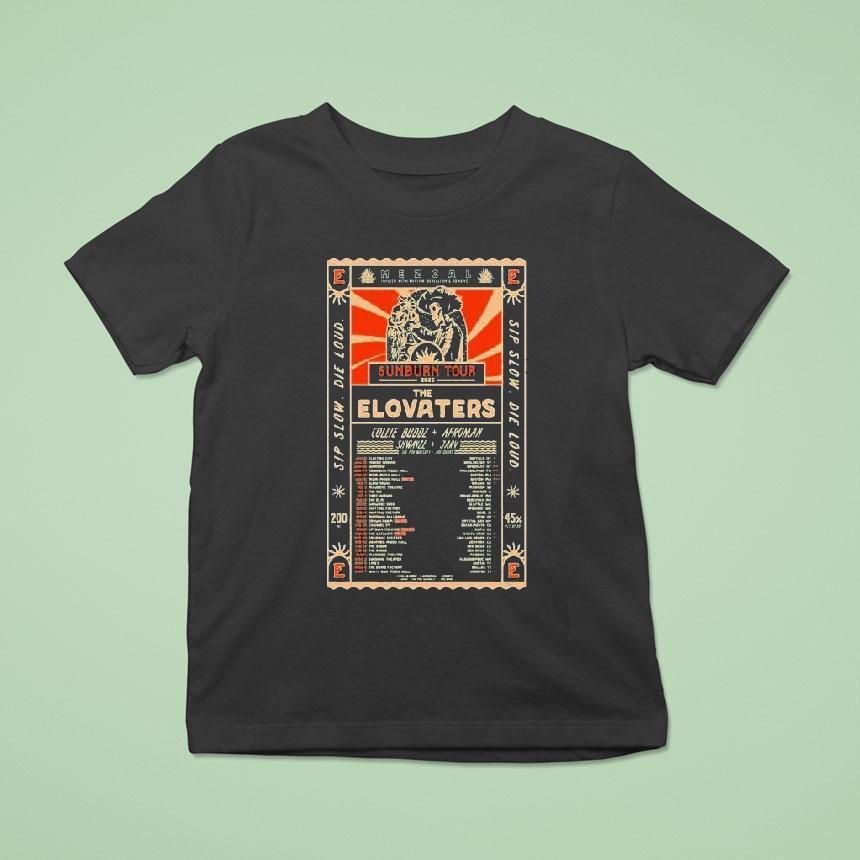 The Elovaters Sunborn Tour Jan + Mar 2026 Shirt