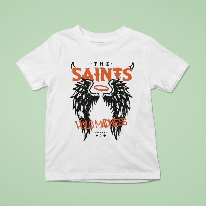 The Saints Holy Madness Wings Shirt