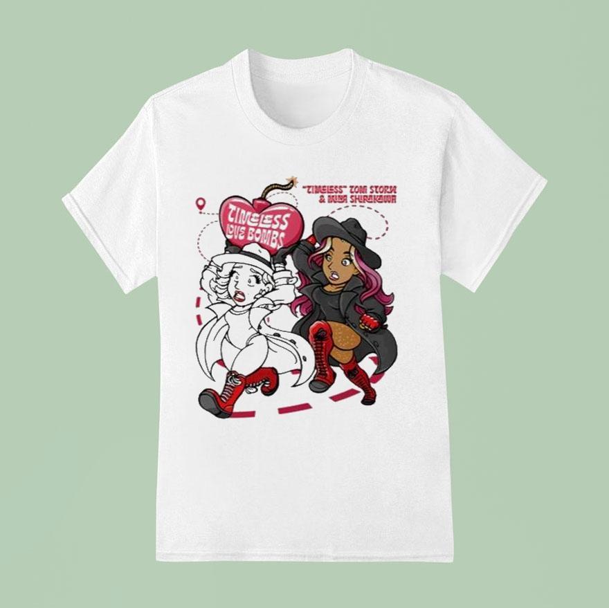 The Timeless Love Bombs Bombing Run Kids Shirt