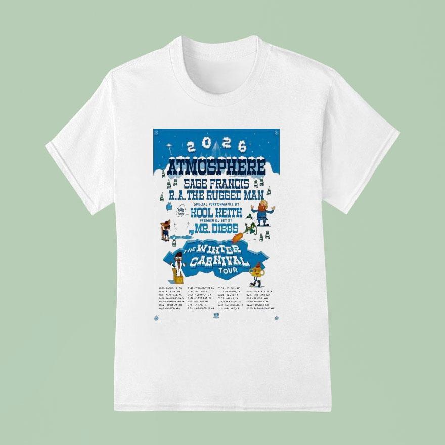 The Winter Carnival Tour Jan + Feb 2026 Atmosphere Shirt