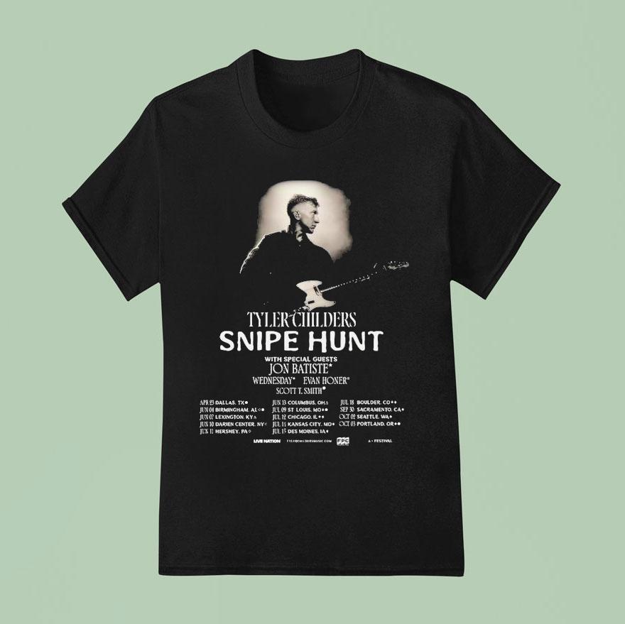 Tyler Childers Snipe Hunt 2026 Tour North America Dates Shirt