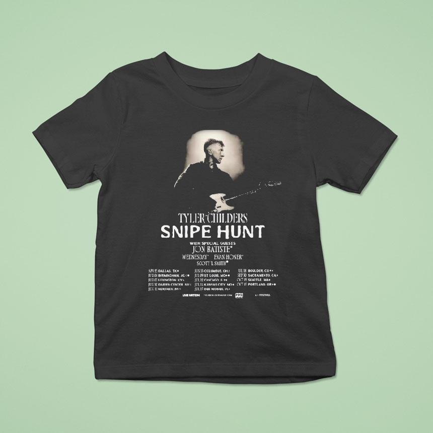 Tyler Childers Snipe Hunt 2026 Tour North America Dates Shirt