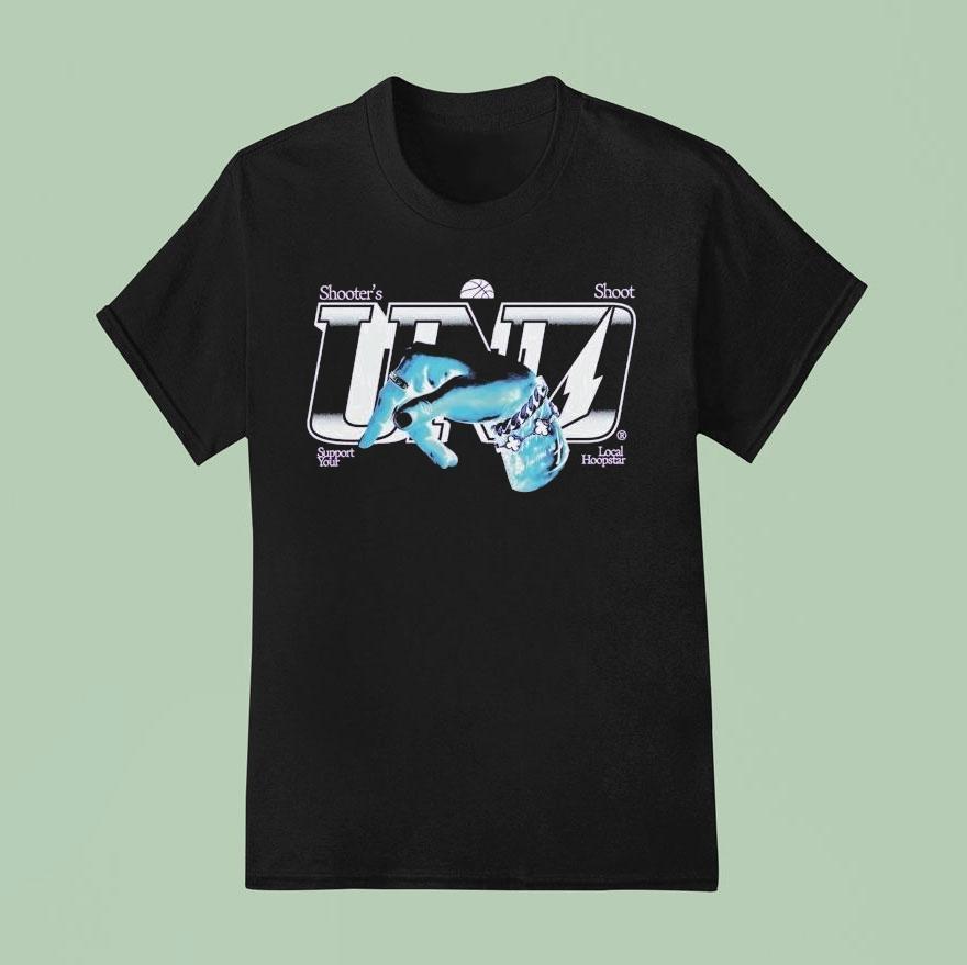Undrafted F. Through Shooter’s Shoot Support Your Local Hoopstar Shirt