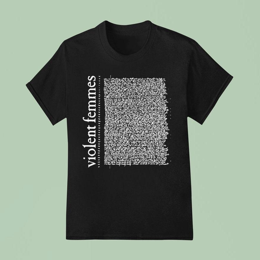Violent Femmes Self-titled Lyrics Shirt