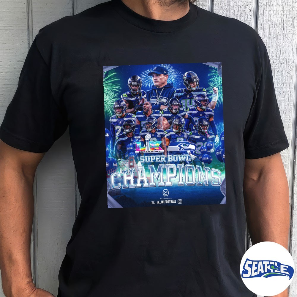 Congratulations To The Seattle Seahawks On Winning The Super Bowl LX Poster shirt