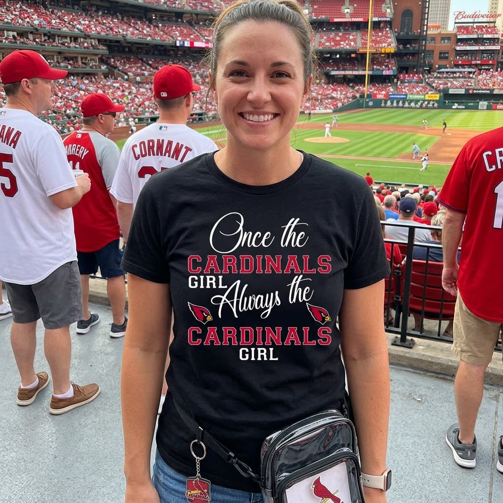 Always The Arizona Cardinals Girl T Shirts
