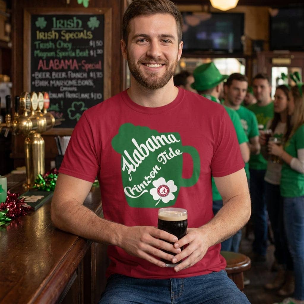 Amazing Beer Patrick’s Day Alabama Crimson Tide T Shirts