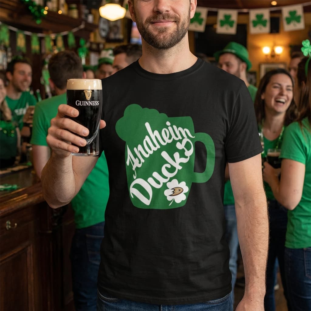 Amazing Beer Patrick’s Day Anaheim Ducks T Shirts