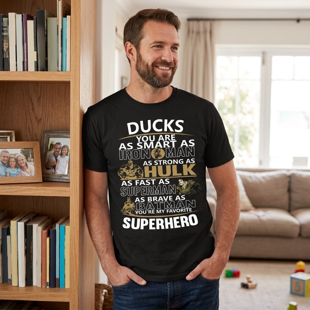 Anaheim Ducks You’re My Favorite Super Hero T Shirts