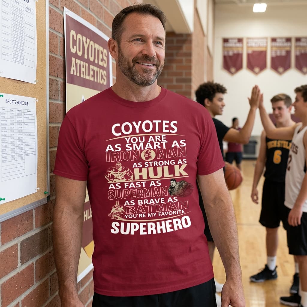Arizona Coyotes You’re My Favorite Super Hero T Shirts
