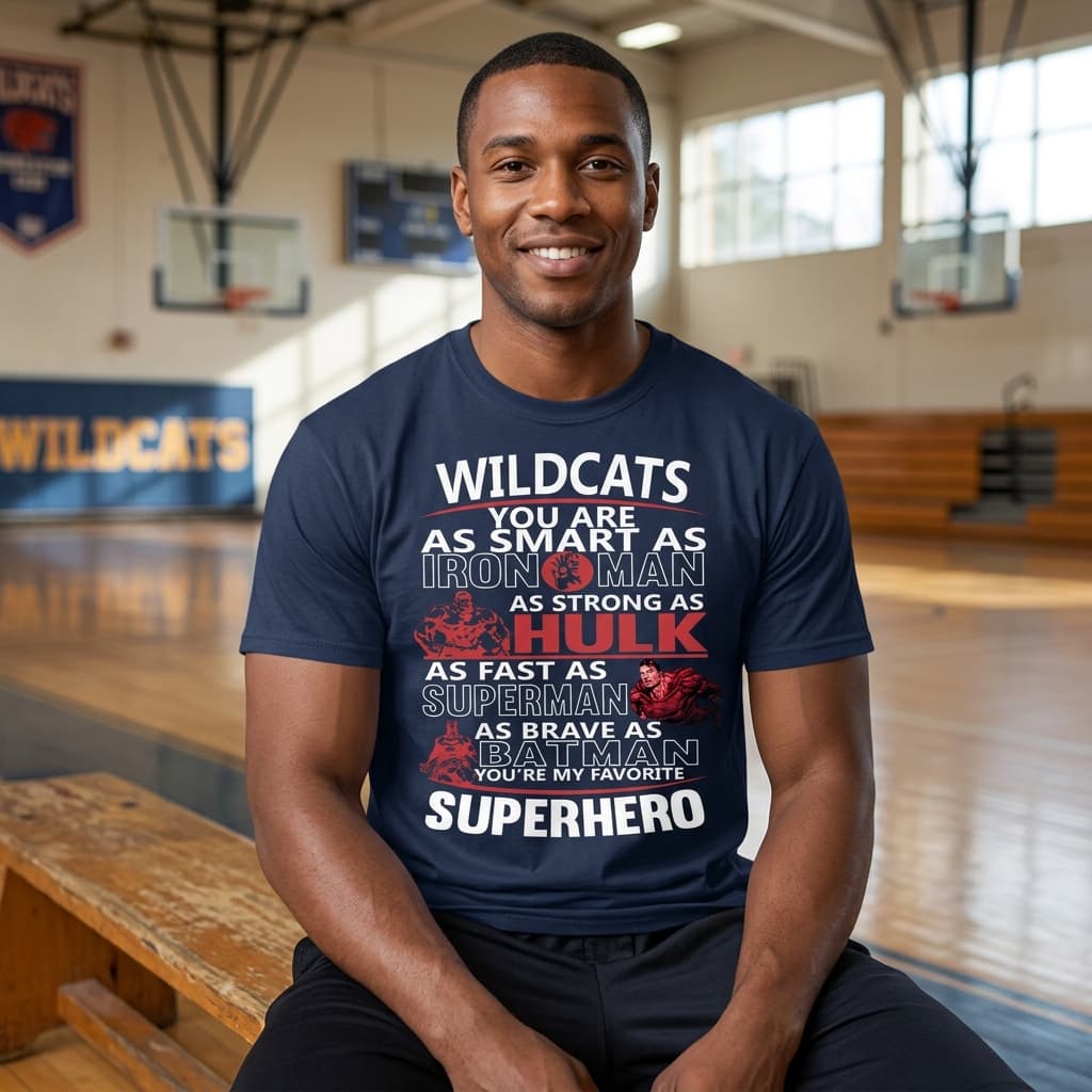 Arizona Wildcats You’re My Favorite Super Hero T Shirts Arizona Wildcats You’re My Favorite Super Hero T Shirts
