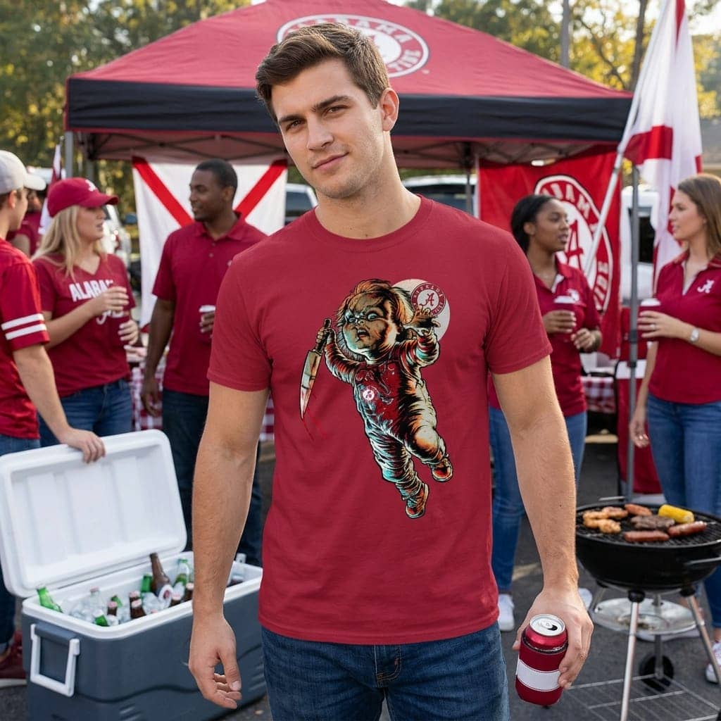 Chucky Alabama Crimson Tide T Shirt