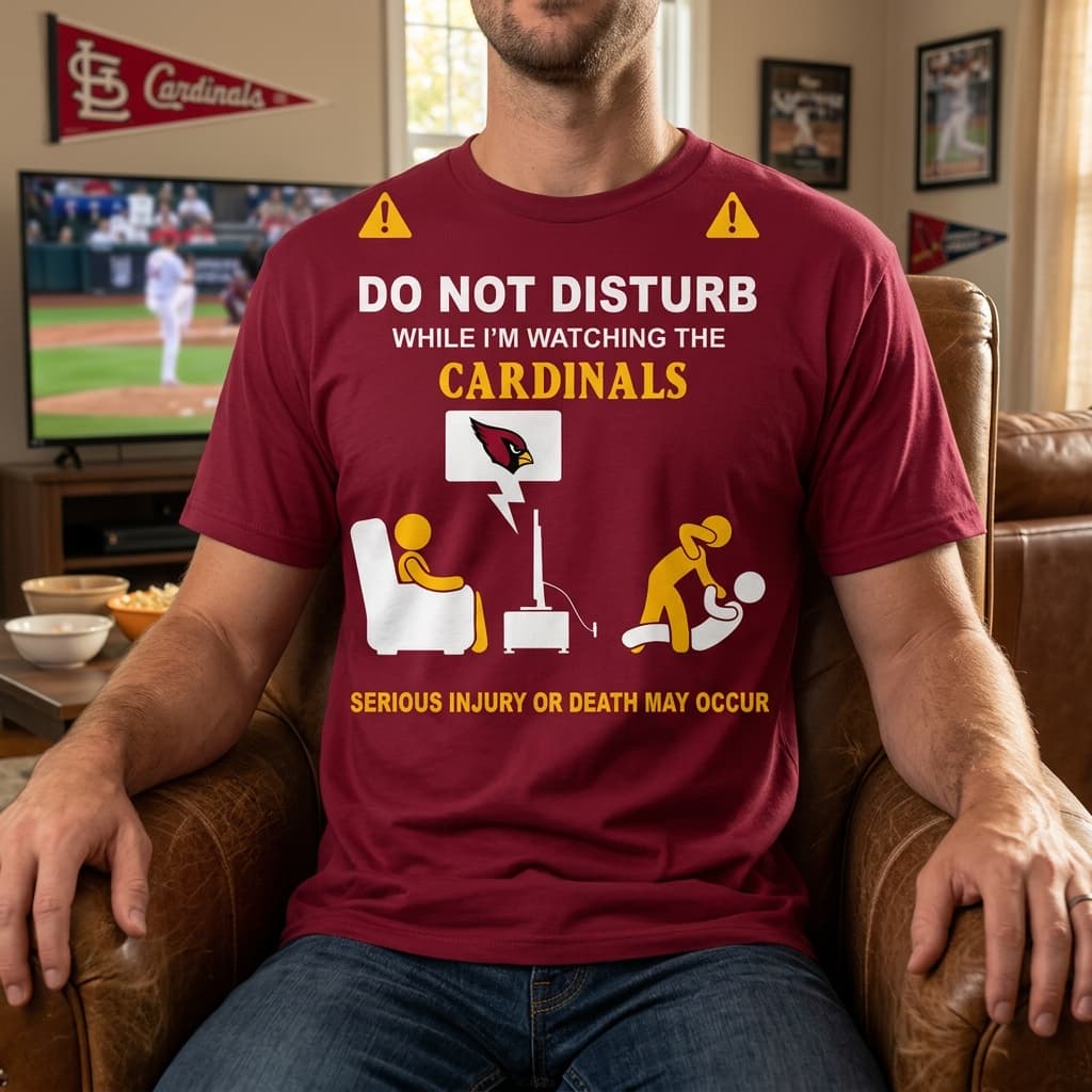 Do Not Disturb TV Arizona Cardinals T Shirt