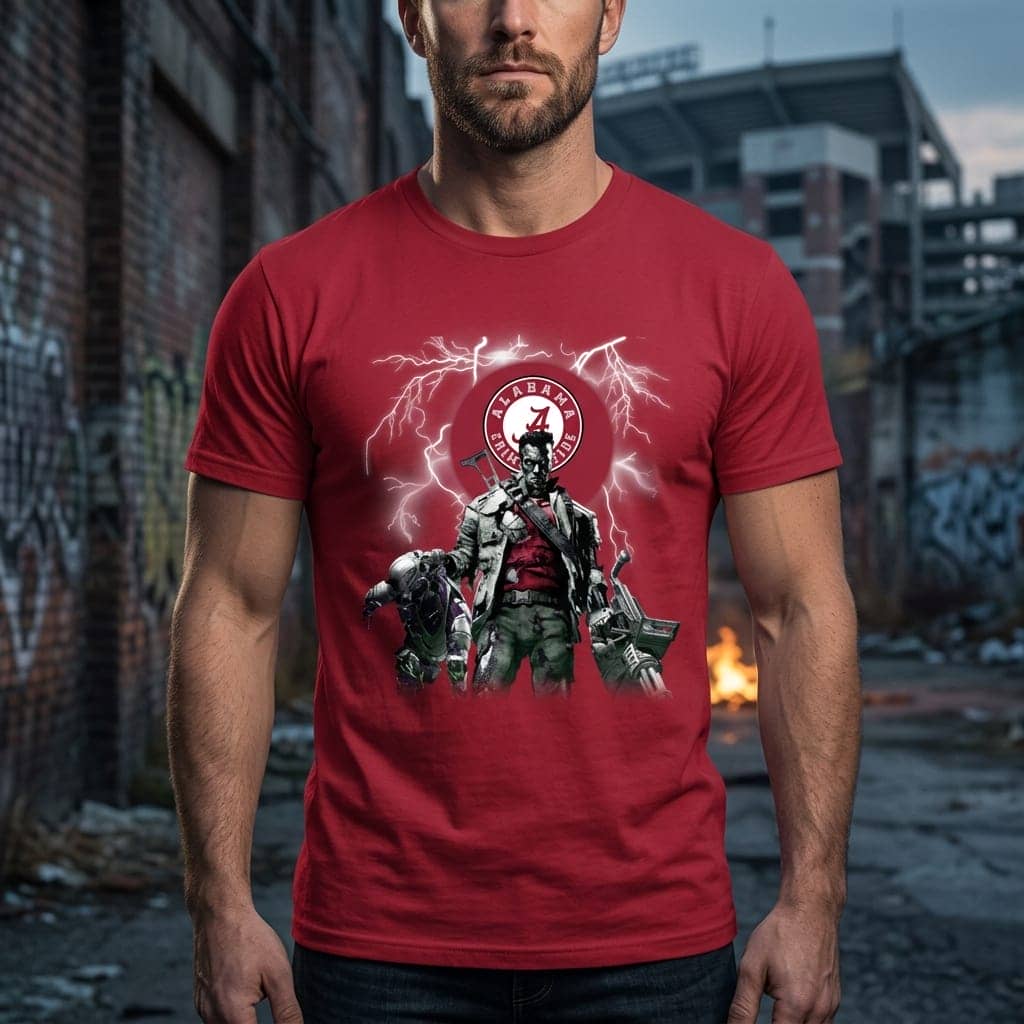 Guns Alabama Crimson Tide T Shirt