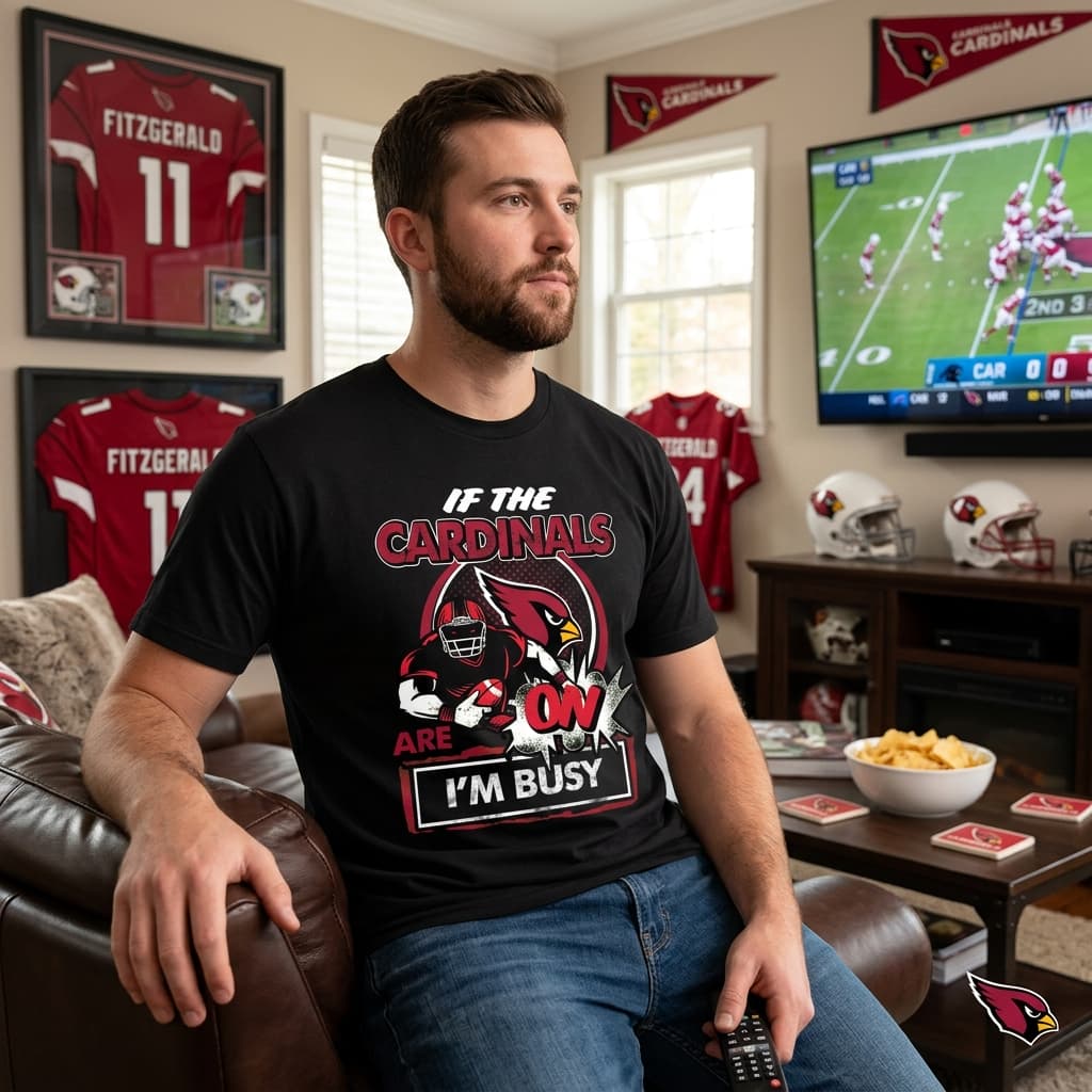 If The Arizona Cardinals Are On – I’m Busy T Shirts
