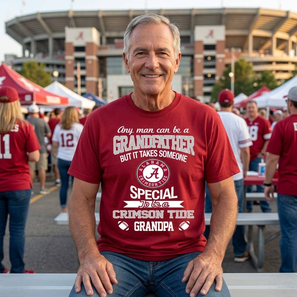 It Takes Someone Special To Be An Alabama Crimson Tide Grandpa T Shirts