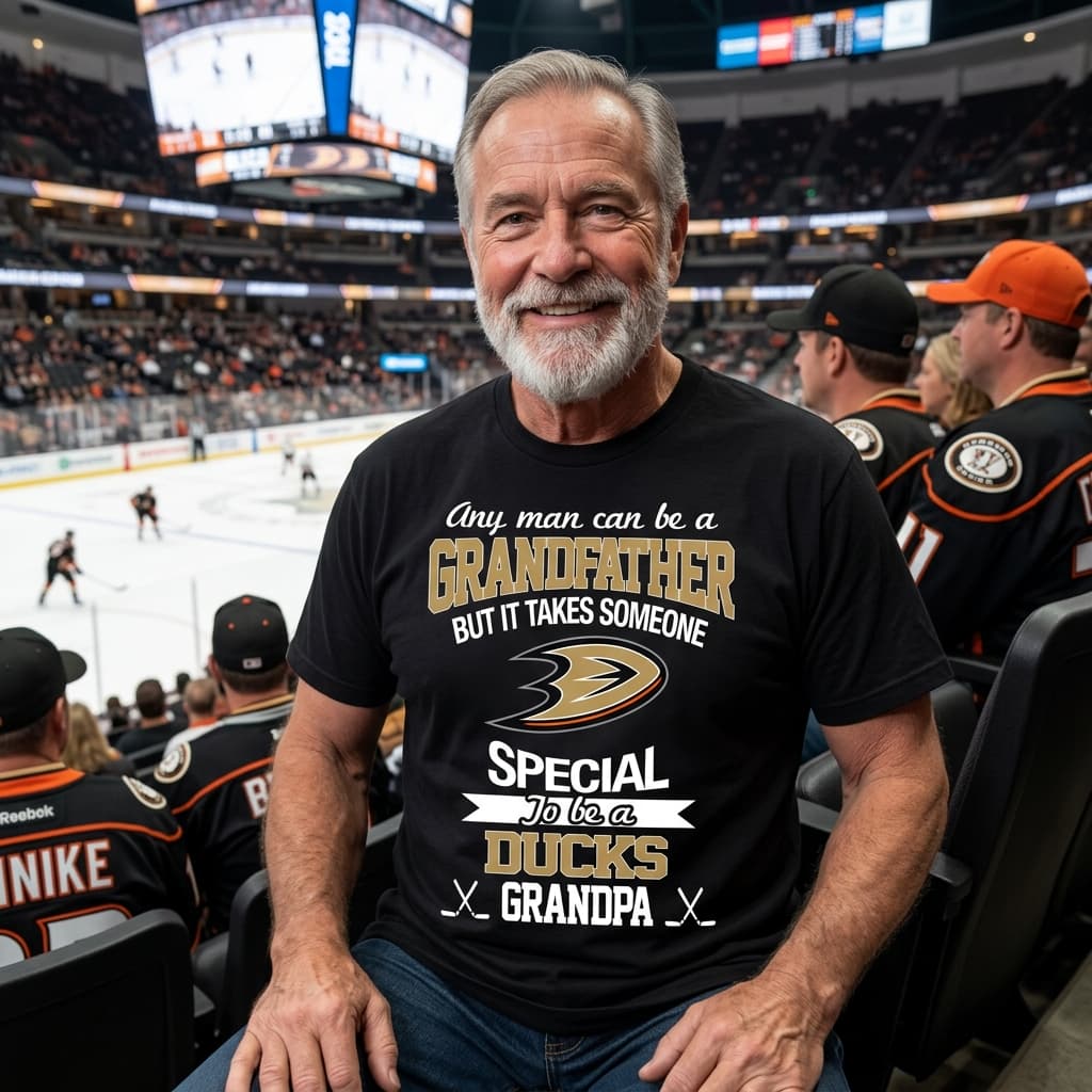 It Takes Someone Special To Be An Anaheim Ducks Grandpa T Shirts