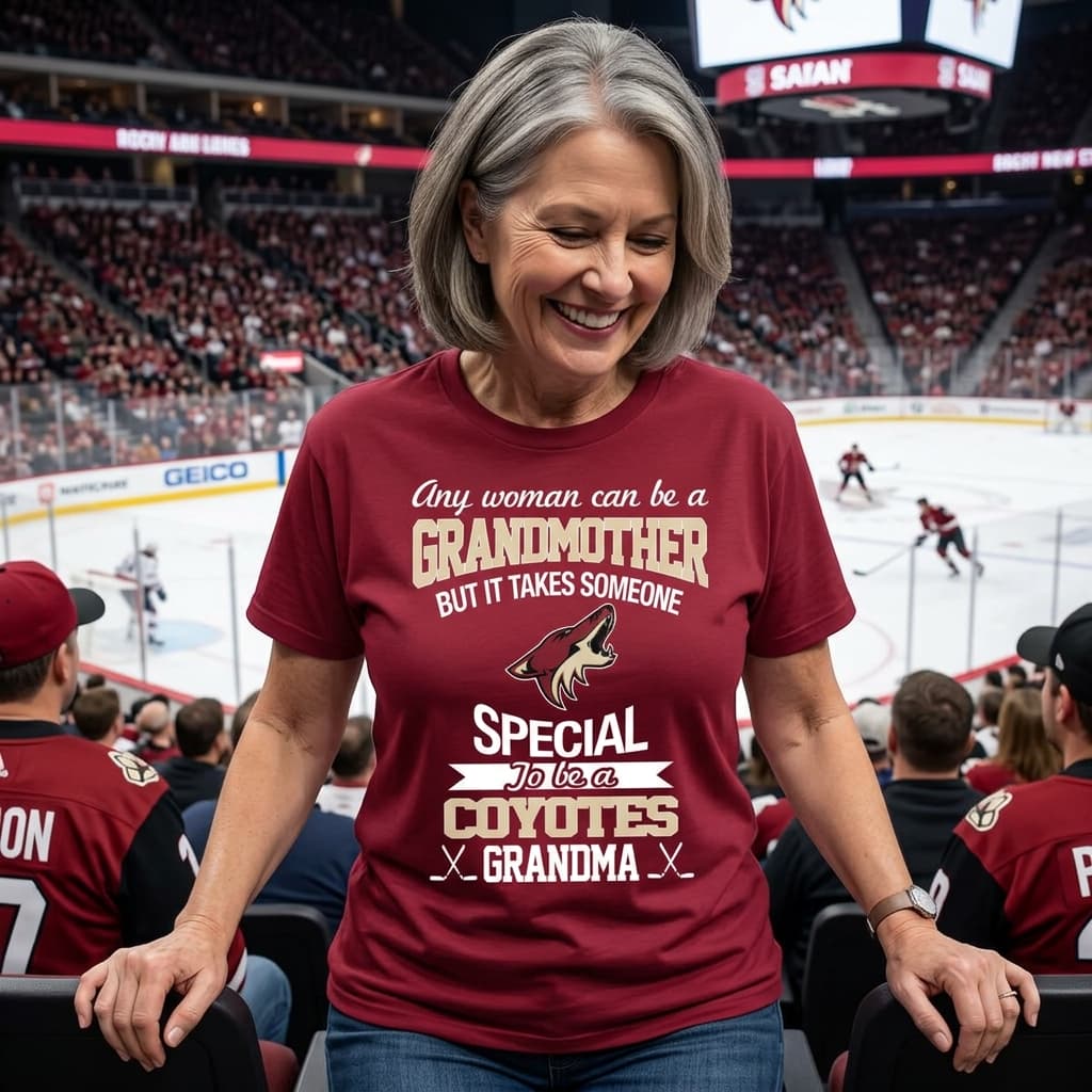 It Takes Someone Special To Be An Arizona Coyotes Grandma T Shirts