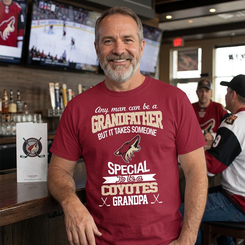 It Takes Someone Special To Be An Arizona Coyotes Grandpa T Shirts