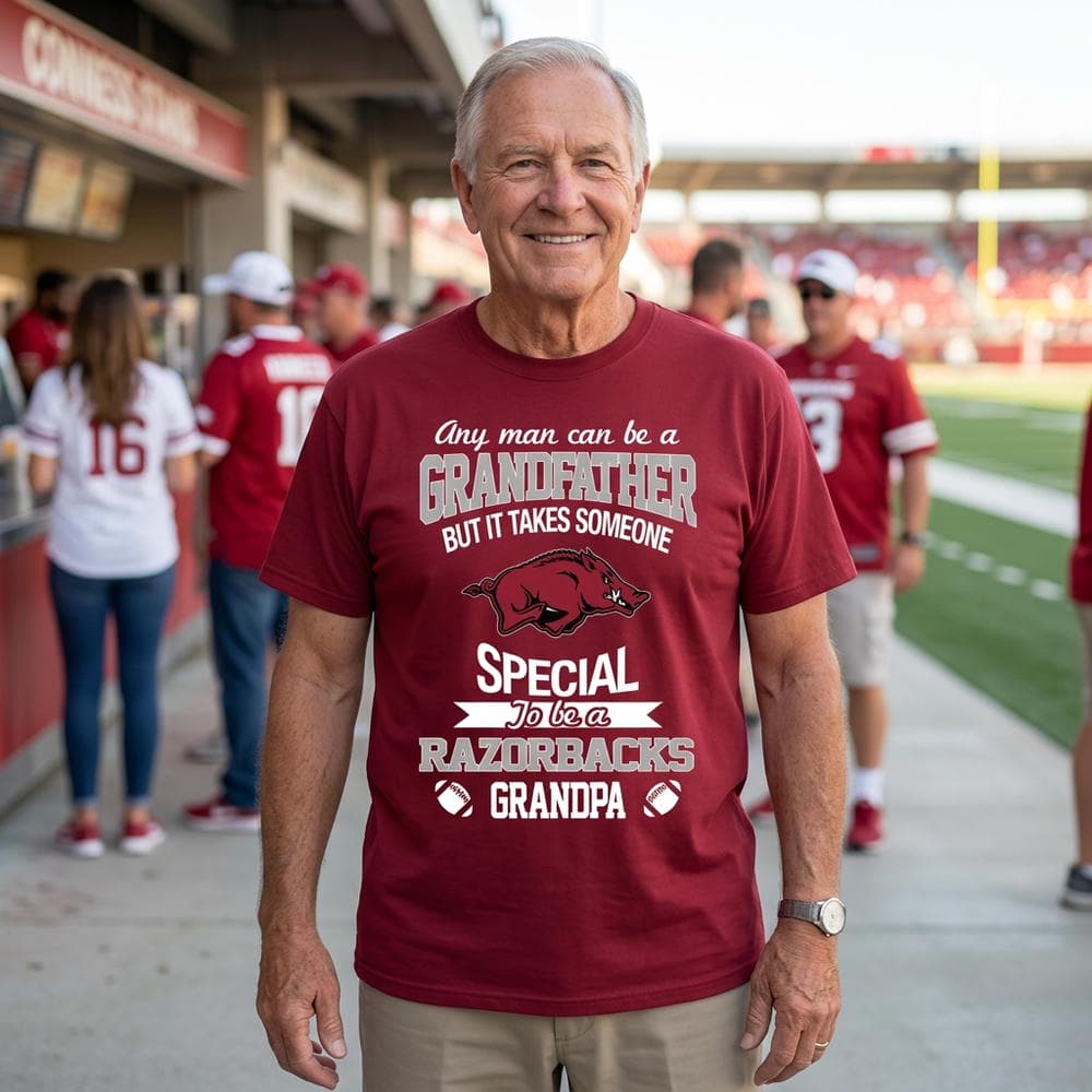 It Takes Someone Special To Be An Arkansas Razorbacks Grandpa T Shirts