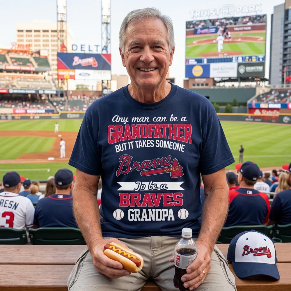 It Takes Someone Special To Be An Atlanta Braves Grandpa T Shirts