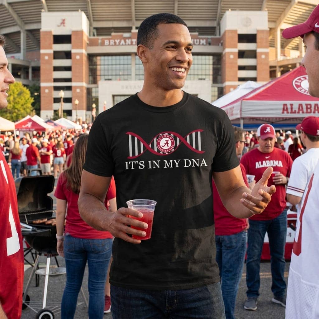 It’s In My DNA Alabama Crimson Tide T Shirts