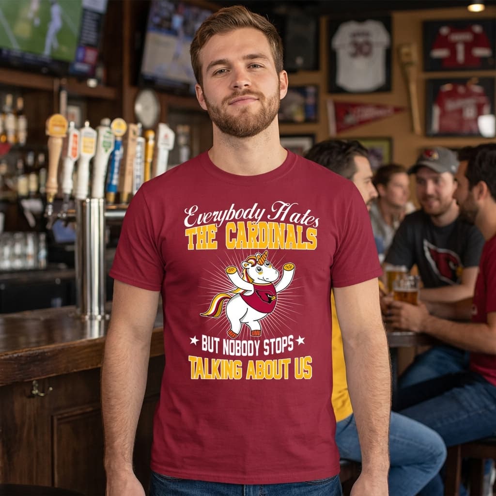 Nobody Stops Talking About Us Arizona Cardinals T Shirt