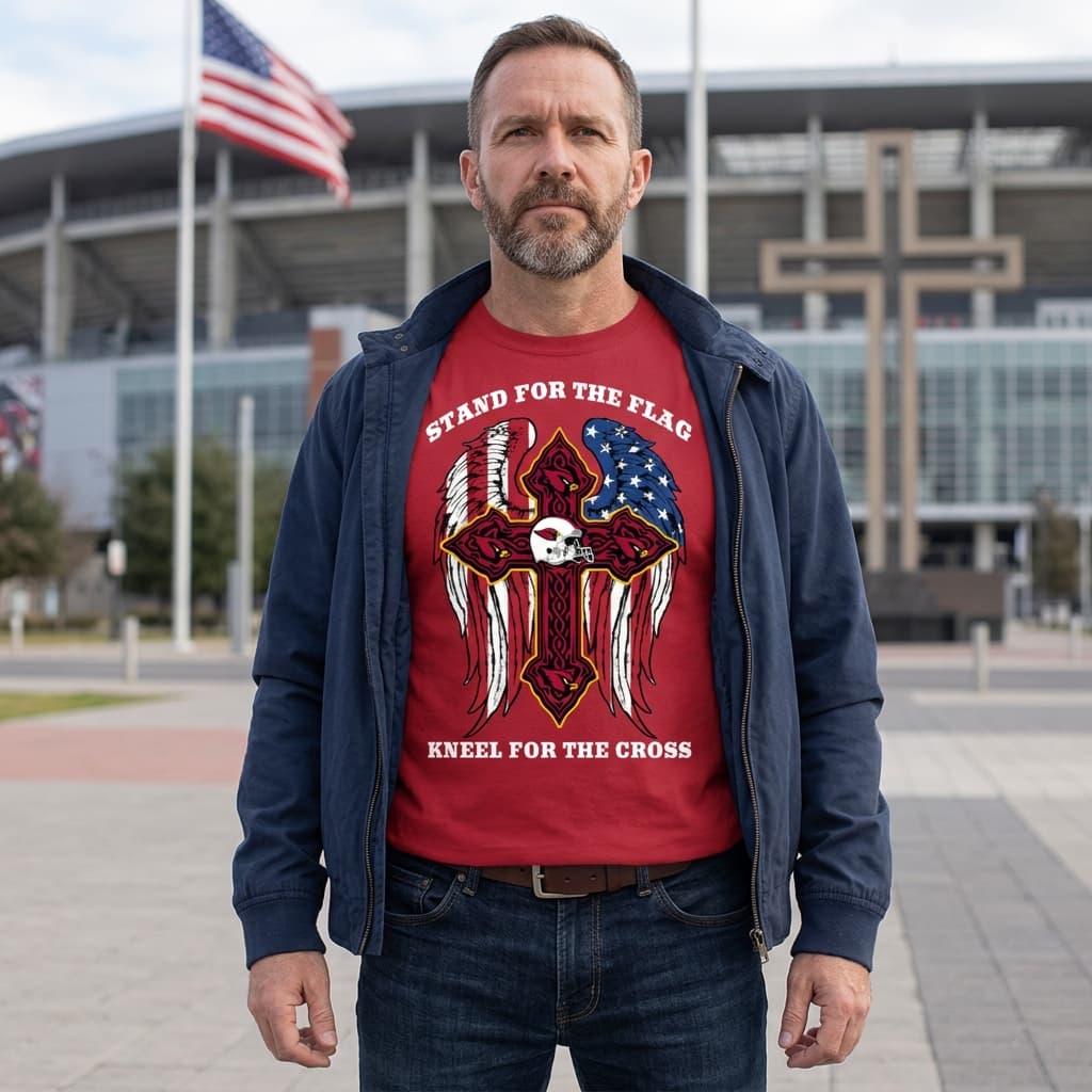Stand For The Flag Kneel For The Cross Arizona Cardinals T Shirts