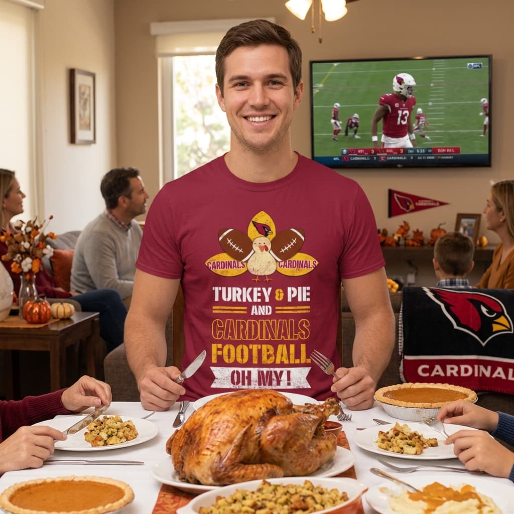 Thanksgiving Arizona Cardinals T Shirts