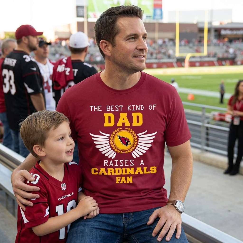 The Best Kind Of Dad Arizona Cardinals T Shirts