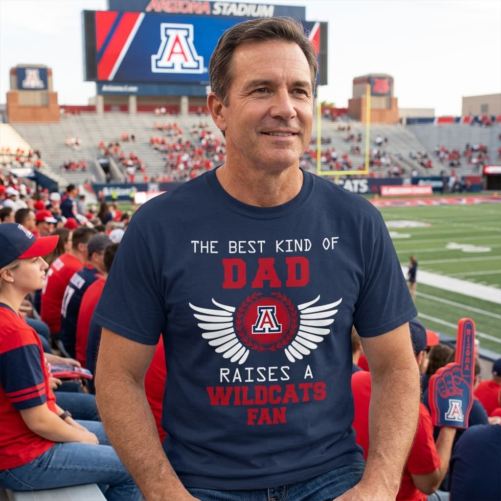 The Best Kind Of Dad Arizona Wildcats T Shirts