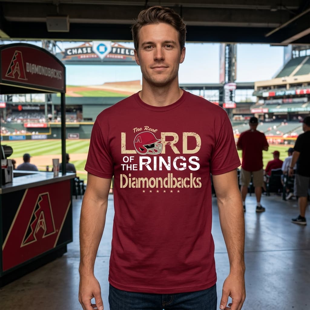 The Real Lord Of The Rings Arizona Diamondbacks T Shirts