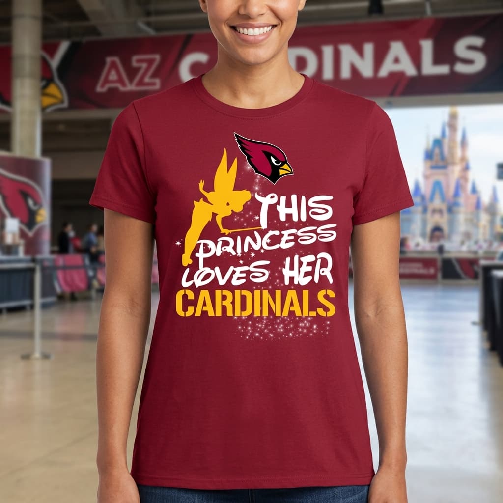 This Princess Love Her Arizona Cardinals T Shirts