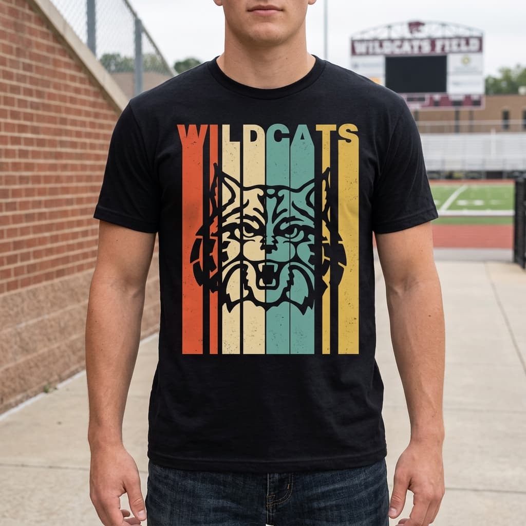 Vintage Style Arizona Wildcats T Shirt