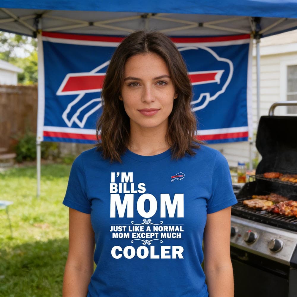 A Normal Mom Except Much Cooler Buffalo Bills T Shirts