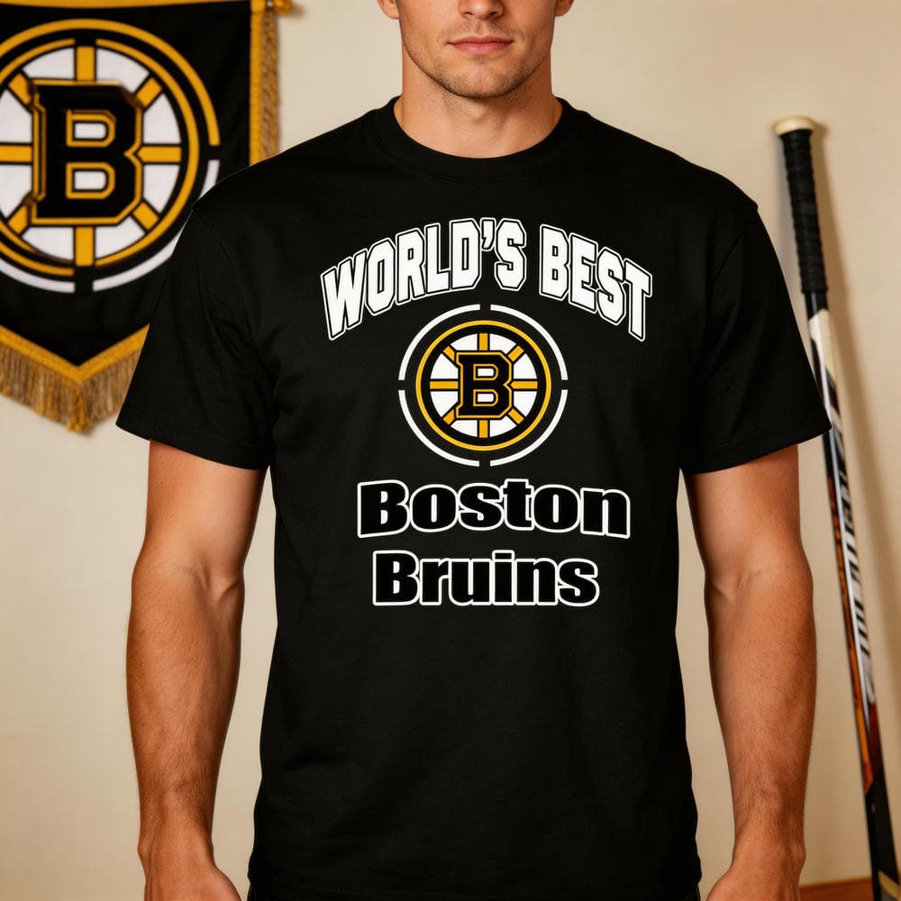 Amazing World’s Best Dad Boston Bruins T Shirts