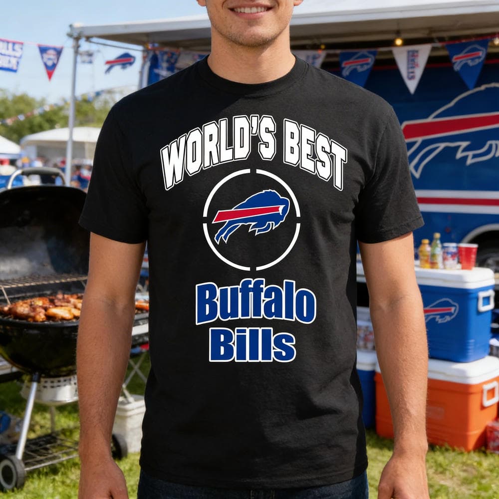 Amazing World’s Best Dad Buffalo Bills T Shirts