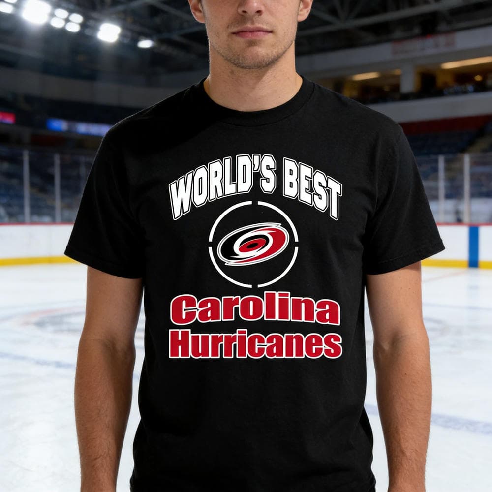 Amazing World’s Best Dad Carolina Hurricanes T Shirts