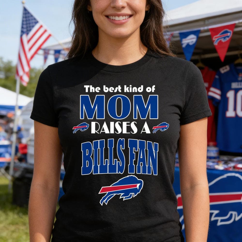 Best Kind Of Mom Raise A Fan Buffalo Bills T Shirts