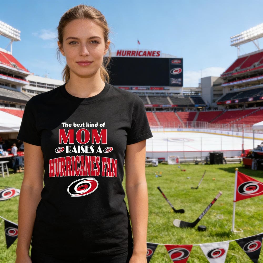 Best Kind Of Mom Raise A Fan Carolina Hurricanes T Shirts