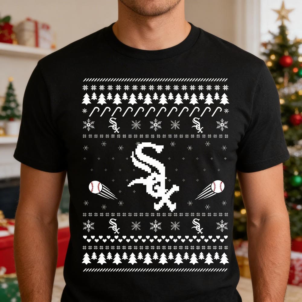 Chicago White Sox Stitch Knitting Style T Shirt
